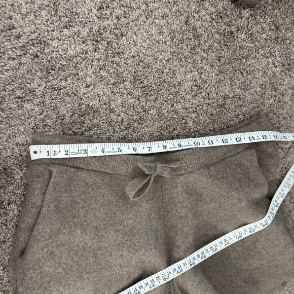 COS 100% Cashmere Drawstring Shorts Quiet Luxury Minimalist M - Picture 6 of 7